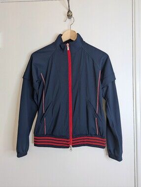 Japan exclusive Vintage Adidas convertible wind breaker / track jacket